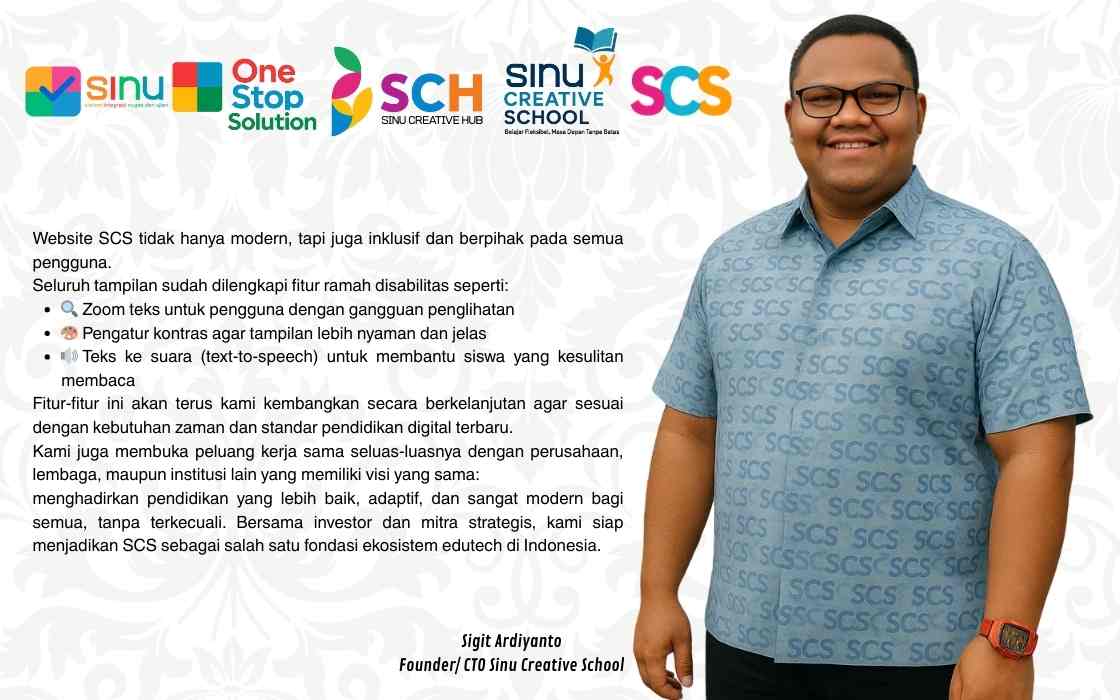 Selamat datang di Website Resmi SCS